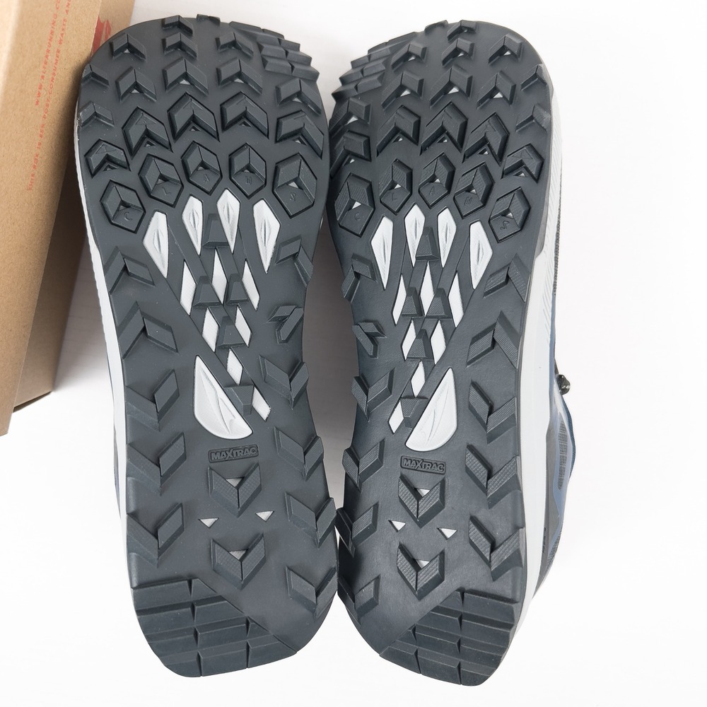 Altra Lone Peak 8 Shoes Mens Size 8.5 Navy Black Zero Drop Hiking Trail Running - Picture 7 of 10